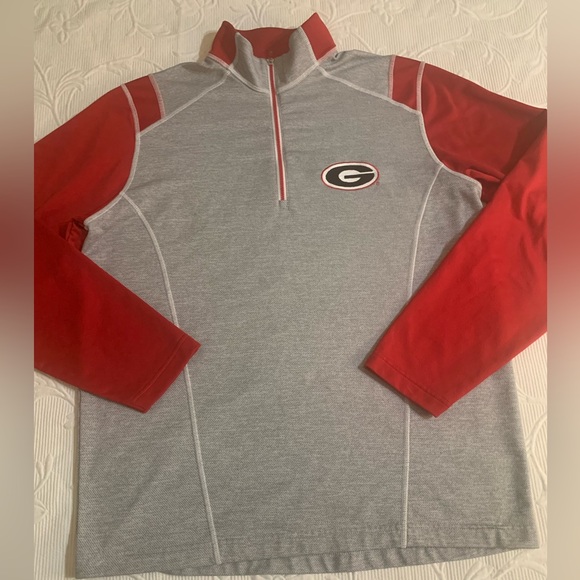 UGA Quarter zip pullover by Antigua size Medium - Picture 1 of 7